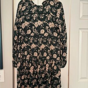 Knox Rose Teal and White Floral Dress